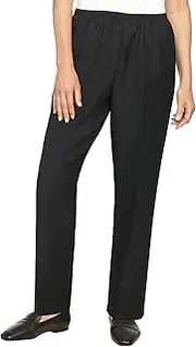 [Alfred Dunner] Womens Plus-Size Solid Medium Pant