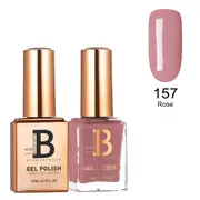 Billionaire Gel Polish UV LED & Nail Lacquer Duo 157 Rose 15ml