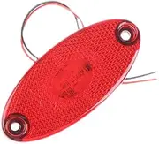 Vsenkes LED Side Marker Light Lighting, Fixture Replace Parts, Easy to Install Sturdy, Indicator Lamp Position Lamp for Lorry Van, Red
