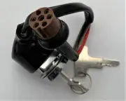 HONDA CB750 CB350 ROUND PLUG IGNITION SWITCH WITH 2 KETS