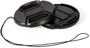 72mm Lens Cap Cover Compatible for Canon R6 R5 w/RF 24-240mm, for Nikkor 18-200mm, 24-85mm Lens (2 Pack)