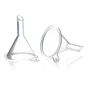 300 Pcs/Lot Plastic Small Funnels for Perfume Liquid Essential Oil Filling3178