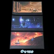Kevin Wilson Star Wars Prequel Trilogy Set Of 3 Fine Art Giclee 24"x12" #1/150