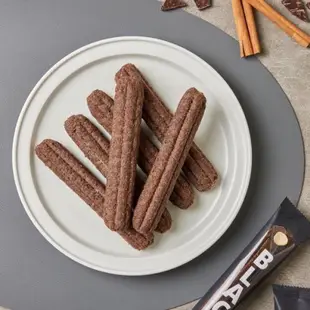 韓國 現貨 Black Churros 奶油 奶酪 巧克力 吉拿棒 肉桂 餅乾一盒 12入