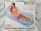 Intex Swimming Pool Inflatable Lounge Floating Chair Headrest Float #B
