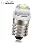 1pc E10 COB LED Screw Blub Dolphin Flashlight Interior Torch Lamp DC 4.5V White