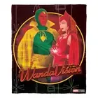 Marvel WandaVision Wanda & Vision Throw Blanket 45"x 60" Soft Plush Throw