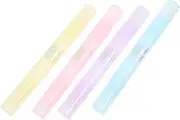 Housoutil 4 Pack Nail Polish Remover Pen Nail Edges for Nail Art Correction Nail Polish Correction Pen Beveled Tip for Easy Applicati