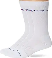 [Champion] mens Men's Crew Compression Sport Socks