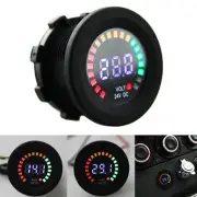 Mini Car Digital LED Volt Gauge Meter Voltage LED Panel Voltmeter Display DC 24V
