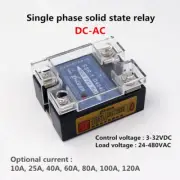 Solid state relay SSR-1 10~120A DC-AC 3-32VDC/24-480VAC