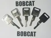 (5) Bobcat, fits Volvo Compactor, Case Equipment Ignition LOGO on 1 side