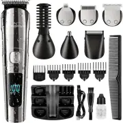 Electronic Men Barber Trimmer Clippers Hair Shaving Machine for Beard Nose