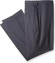 [Haggar] Men's Big-Tall Performance Tic Weave Classic Fit Suit Separate Pant