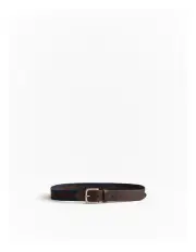 [Trenery] Forrest Webbing Belt in Navy
