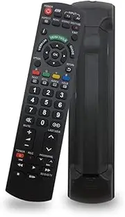 Universal Remote Control for Panasonic TV Remote Control Works for All Panasonic Plasma Viera HDTV 3D LCD LED TV - No Program Needed