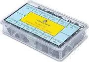 Ring Assortment Kit | Rubber Ring Kit | Ring Seal Assortment, Back Gasket, Storage Box Included, Repairing Tools for Repairing Watches Best in Work Space Tools