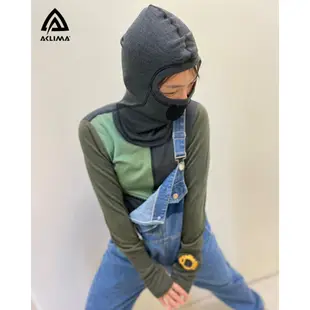 【ACLIMA 挪威】WW Hood Sweater w 女長袖連帽拉鍊上衣 藍灰 羊毛長袖上衣 104078-388