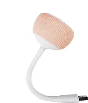 USB Powered miIni Soundbar - Bendable Cable Computer Speaker, USB Powered Soundbar Speaker | Loud Volume Desktop Speaker, USB Powered Soundbar with Bendable Cable for Working Studying Meeting