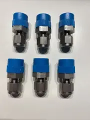 Swagelok 1/4" X 3/8" Stainless Steel Tube Fitting SS-400-1-6 Lot Of 6
