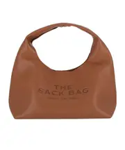 Marc Jacobs The Sack Logo Detailed Shoulder Bag One size Brown