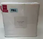 Isaac Mizrahi Full Sheet Set White Fitted Extra Deep Pillow Cases 300 Thread
