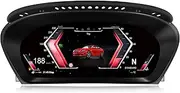 12.3" Digital Dash Instrument Cluster for BMW 5 Series E60 2003-2009, for BMW E61 2003-2009 Digital Cluster Instrument Speedometer Replacement