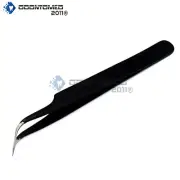 ODM Eyelash Extension Black Curved Tweezers