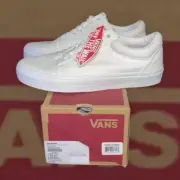 Vans OTW Old Skool Skateboarding Shoes Mens 8 Womens 9.5 White Unisex Sneakers