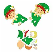 [XMZZMX] Christmas Elf Metal Cutting Dies for Card Making, Paper Embossing Die-Cuts Kit Storage Pockets Supplies, Scrapbooking Stencils