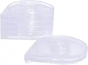 HAPINARY 6pcs Manicure Striping Tape Line Box Nail Stickers for Nail Art Gold Silver Wire