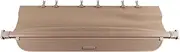 MEXWLOP Trunk Cargo Cover, for KIA, for SPORTAGE 2005-2016, Safety Shield Rear Luggage Curtain Retractable Partition Privacy Car Accessories Retractable Trunk Shelf(Beige)