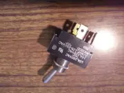 CARLING TECHNOLOGIES Toggle Switch,DPST,10A @ 250V,QuikConnct 9514