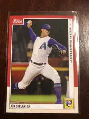 2019 TOPPS ON-DEMAND SET 23 ROOKIE REVIEW CARD DIAMONDBACKS JON DUPLANTIER #13