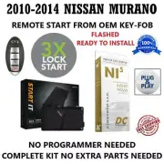 3X LOCK PLUG & PLAY REMOTE START Fits NISSAN MURANO 2014
