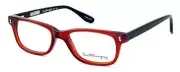 Ernest Hemingway 4617-S 48mm Small Designer Reading Glasses in Red-Black +1.25