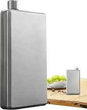 Hip Flask | Leak-Proof Wine Flask,Easy Pour Beverage Drinkware for Birthdays Fathers Day Weddings Thanksgiving