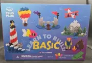Plus Plus Learn To Build Basic Interlocking Block Set 400pc 2 Baseplates 5yrs+