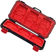 LIFKICH Ergonomic Locking Carrying Case Holder Portable Flash Cards Container Sealed Buckles for Full Protection