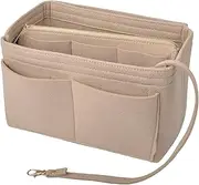 [MASTERDUAN] Purse Organizer Insert Felt Handbag Organizers Mini Tote Bag Organizer Compatible with Speedy Neverfull