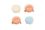 4x Fumfings 7cm Light Up Puffer Soft Animal Squish Kids Sensory Toy 3y+ Assorted
