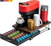 for Nespresso Pod Drawer Vertuo Pod Holder Coffee Pod Organizer Modern Style and