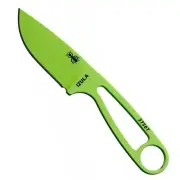 ESEE Izula Fixed Blade Knife w/Molded Polymer Sheath and Clip Plate (Venom
