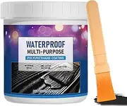 Waterproof Insulating Sealant | Heavy Duty Sealant Glue with Brush | Quick Black Anti Leak Strong Multifunctional Versatile Glue for Wood Concrete Roof Tile Basement Outdoor