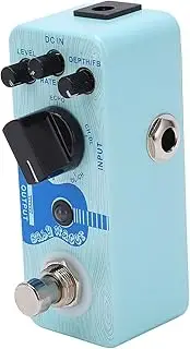 Guitar Effects Pedal Water Delay Chorus Acoustic 5 Gears Blue Metal