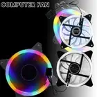 LED Case Fans Ultra Quiet Computer Cooling Fans 12cm 15 LED Silent Fan for beatL