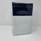 Ralph Lauren Twin Extra Deep Fitted Sheet RL 464 Solid Percale White SHEET ONLY