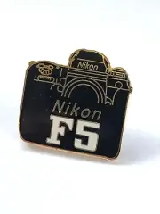 Nikon Enamel Lapel Pin - Nikon F5 Camera