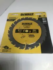 5 1/2” DeWALT Blade 24T Carbide Teeth Unopened Package New Old Stock