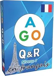 AGO En Francais - French Language Card Game for Beginners! Learn French by Playing a Fun Conversational Card Game!